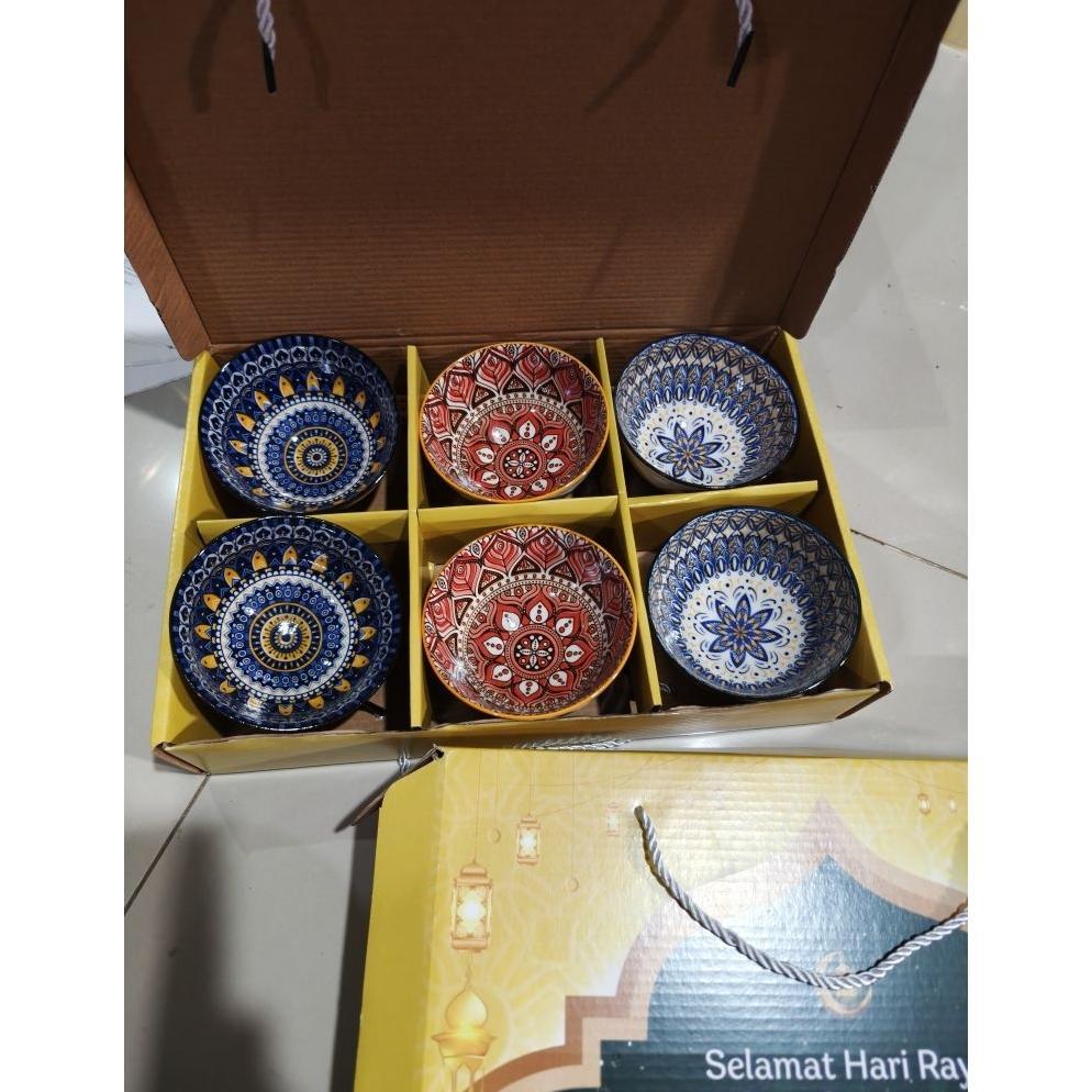 CUCI GUDANG HAMPERS LEBARAN IDUL FITRI MANGKOK SET / MANGKOK SET IDUL FITRI PREMIUM / HAMPERS CANTIK