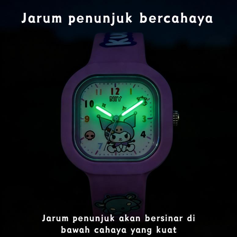 KUALITAS SUPER JAM TANGAN ANAK PEREMPUAN KUROMI JAM TANGAN ANAK 3-15 ANALOG KIDS WATCH JAM TANGAN AN