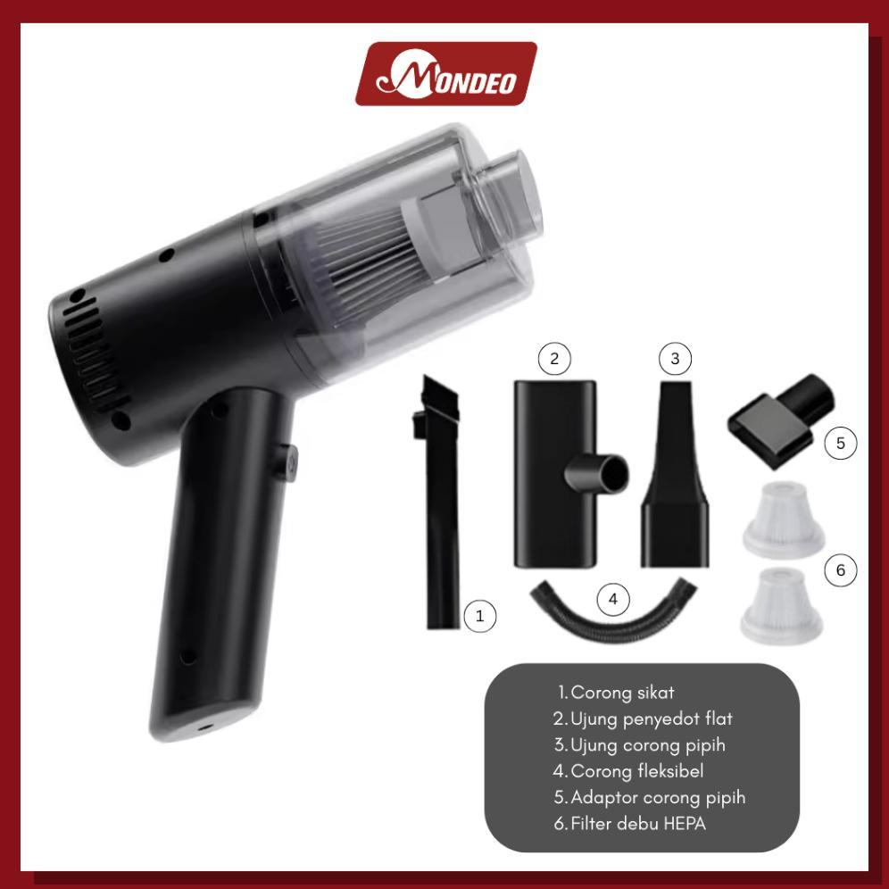 Terbaru Vacuum Cleaner Mobil Wireless 5In1 Penyedot Debu Mobil Kasur Sofa Portable Mini Vacuum Clean
