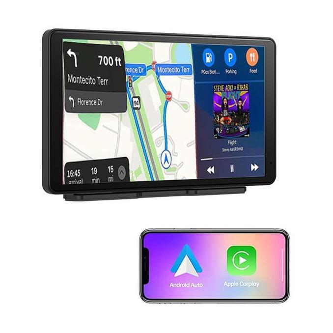 Azko Otto Klasse Kamera Dashboard Mobil Dengan Layar Multimedia - Hitam Kamera Mobil Car Dashcam Das