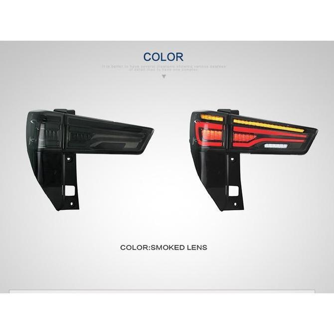 Yz Stop Lamp Lampu Belakang Innova Reborn 2016-On V2 Bmw Style With Welcome Light