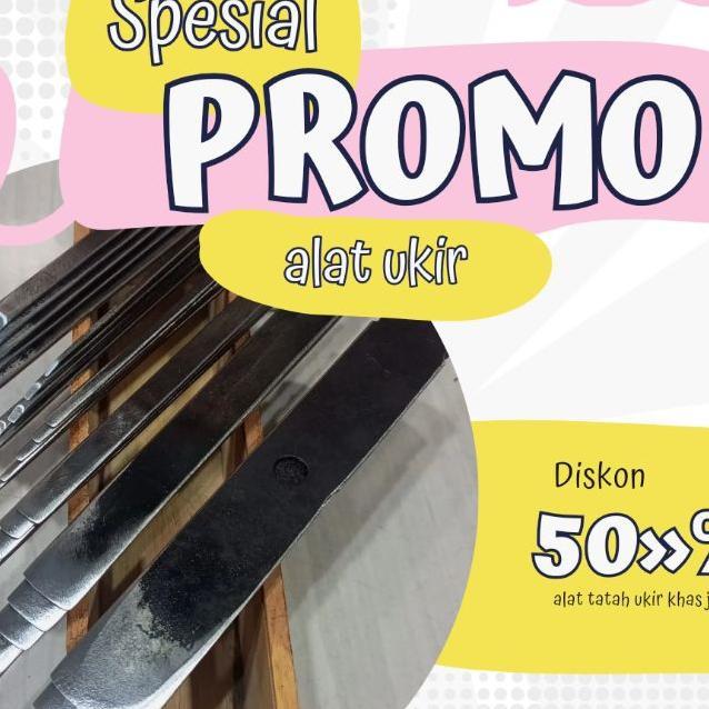 Alat Tatah Ukir Kerajinan Pahat Ukir Kayu/1 Set Isi 15Pcs