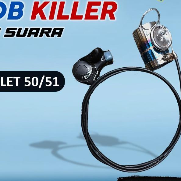Db Killer 3 Suara 50Mm Peredam Suara Knalpot Motor Racing