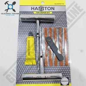 TERAR Hasston Prohex / Alat Tambal Ban Tubles Gagang Besi Tire Repair Kit 0230 110 - Tambal Ban Tube