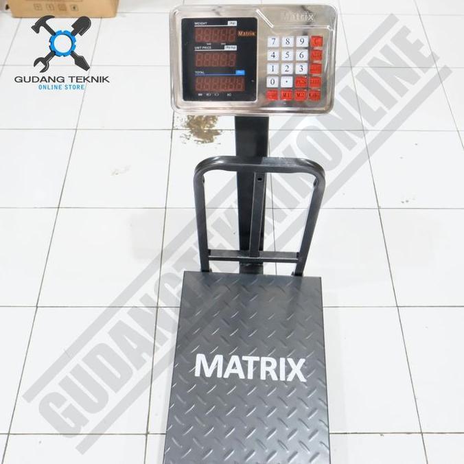 TERAR (MATRIX) Timbangan Duduk Digital MATRIX 100Kg / Timbangan Digital MATRIX 100 Kg