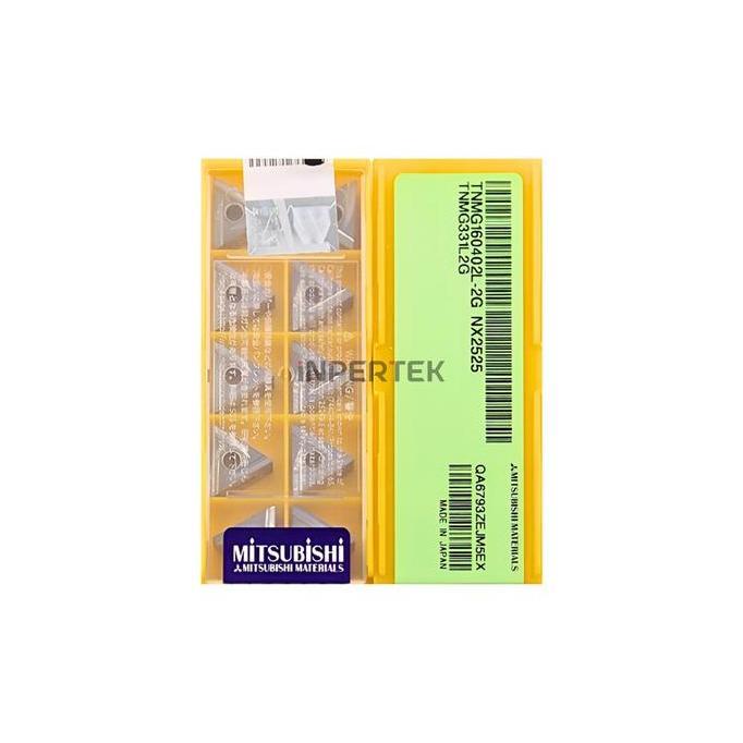 AKARA Insert TNMG 160402L-2G MITSUBISHI ORIGINAL Insert Bubut TNMG 16 04 02 TNMG160402L-2G Kiri