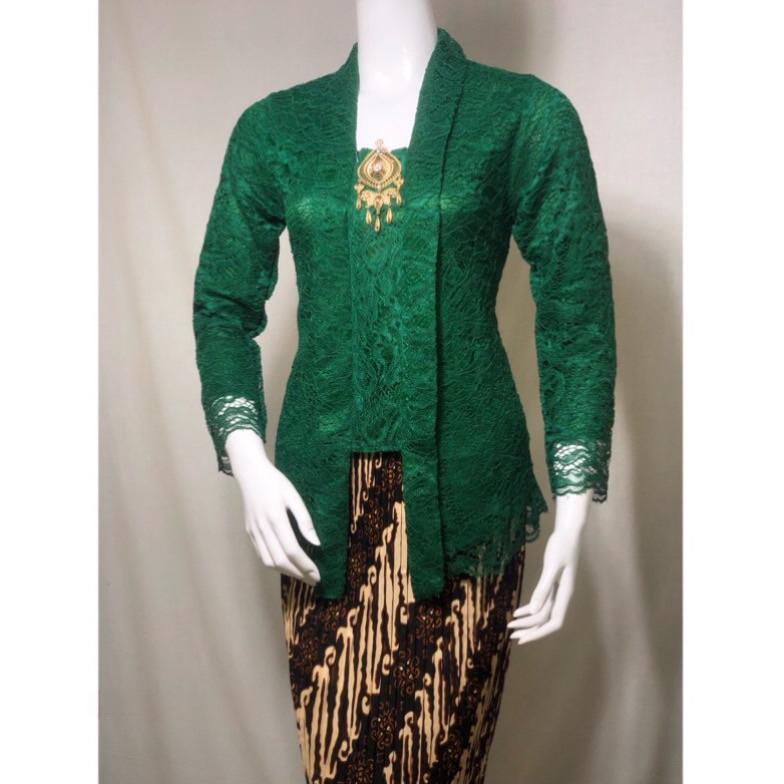 New Product Kebaya Kutu Baru Brokat / Atasan Kutu Baru Brokat / Kebaya Wisuda