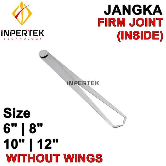 SAVAN Jangka Besi 10" Jangka Dalam Jangka Bubut 10 Firm Joint Caliper 10 Inc