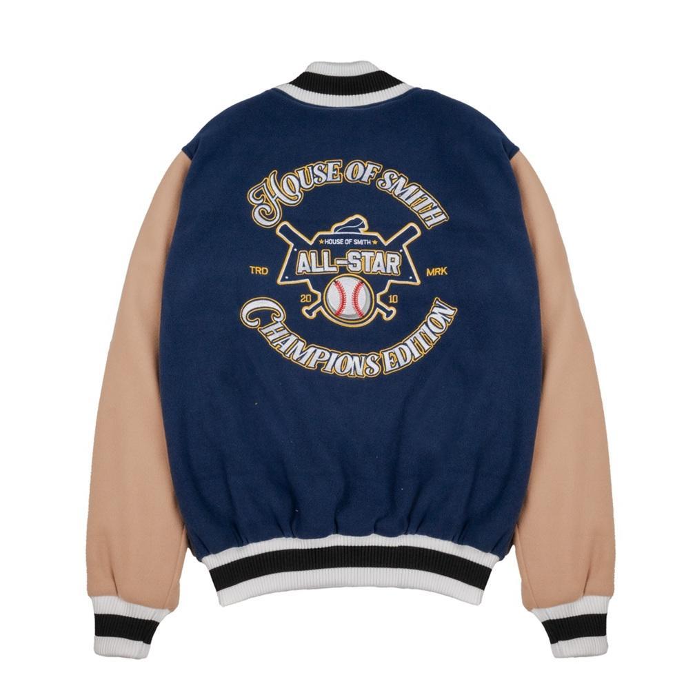 OFFICIAL House of Smith Bdg Jaket Varsity Pria - New Chamsity #8