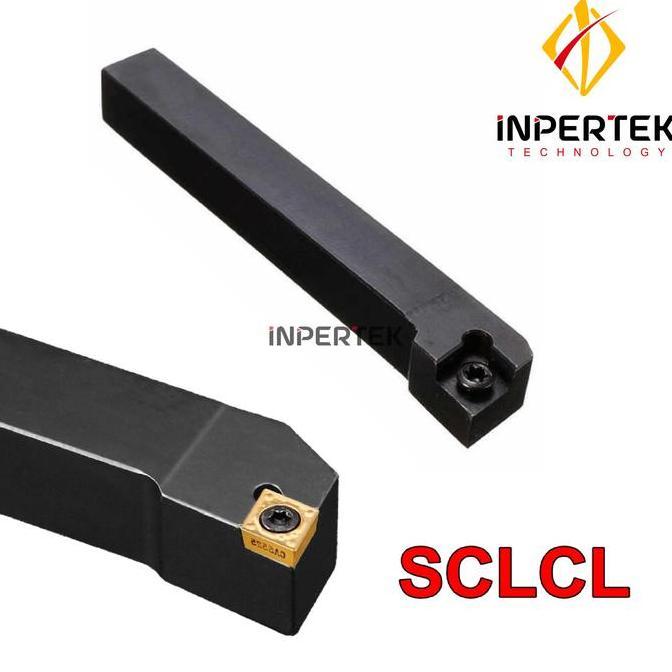 TERAR SCLCL 1212 H09 Holder Bubut Kiri Insert CCMT09 Gagang Pisau Bubut Kiri