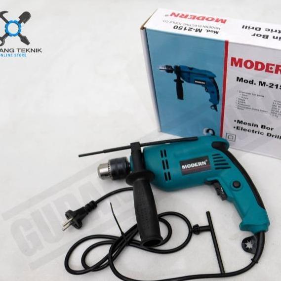 TERAR Modern M-2150 / Mesin Bor Beton 13mm Modern M2150 Bor Tembok Modern M 2150 Mesin Bor Tembok Be
