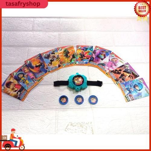 Mainan Jam Tajos Bonus Card Karakter Boboiboy Harga Promo