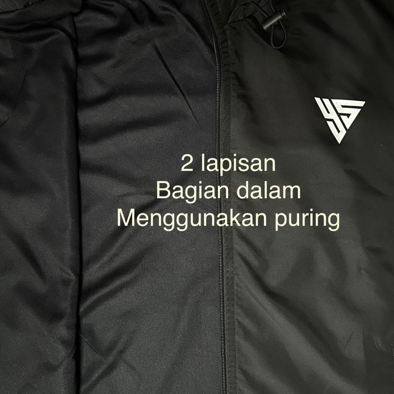 Promo Jaket Olahraga Pria Bahan Parasut Jogging - Jaket Windbreaker Pria Wanita