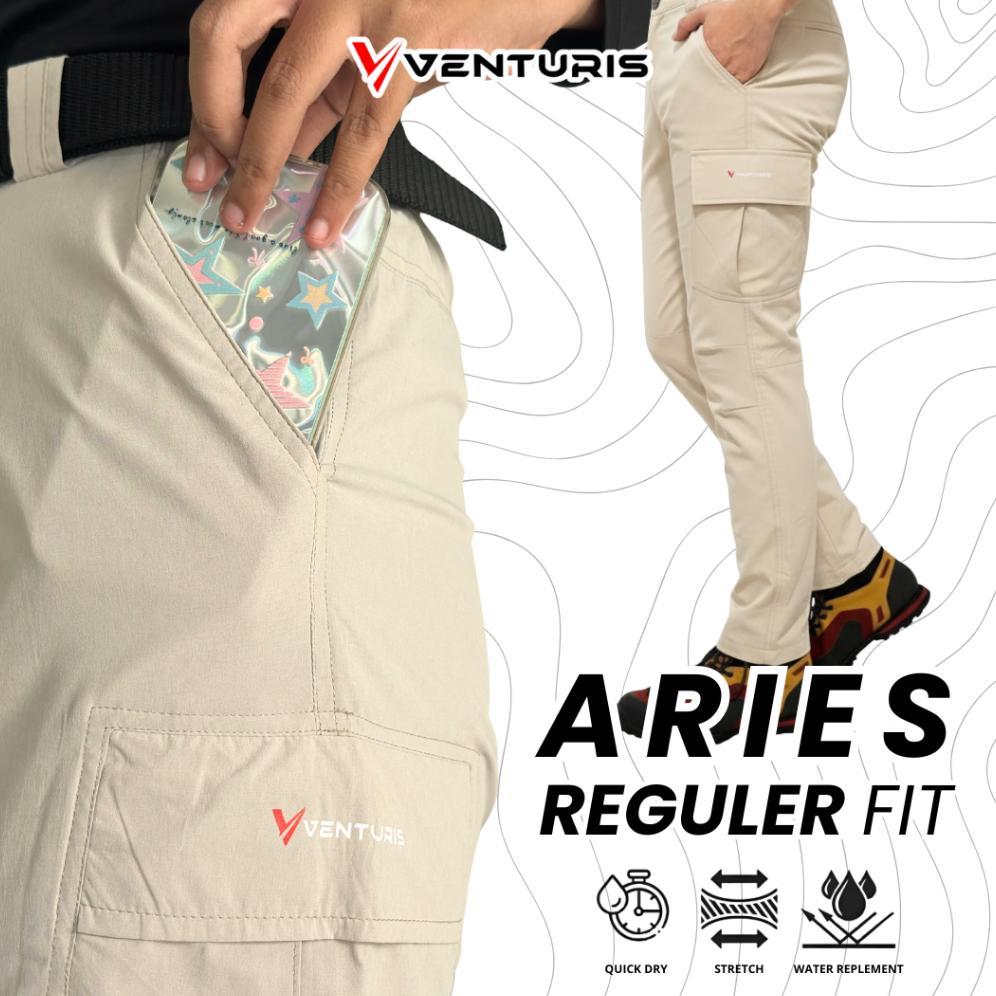Paket Hemat Celana Panjang Cargo Venturis Aries Outdoor Quickdry Strech Gunung Camping Hiking Pria W