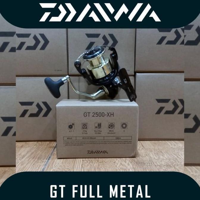 Reel Daiwa Gt Full Metal | 2500-Xh | 3000-Cxh | 4000-Xh | Reel Pancing