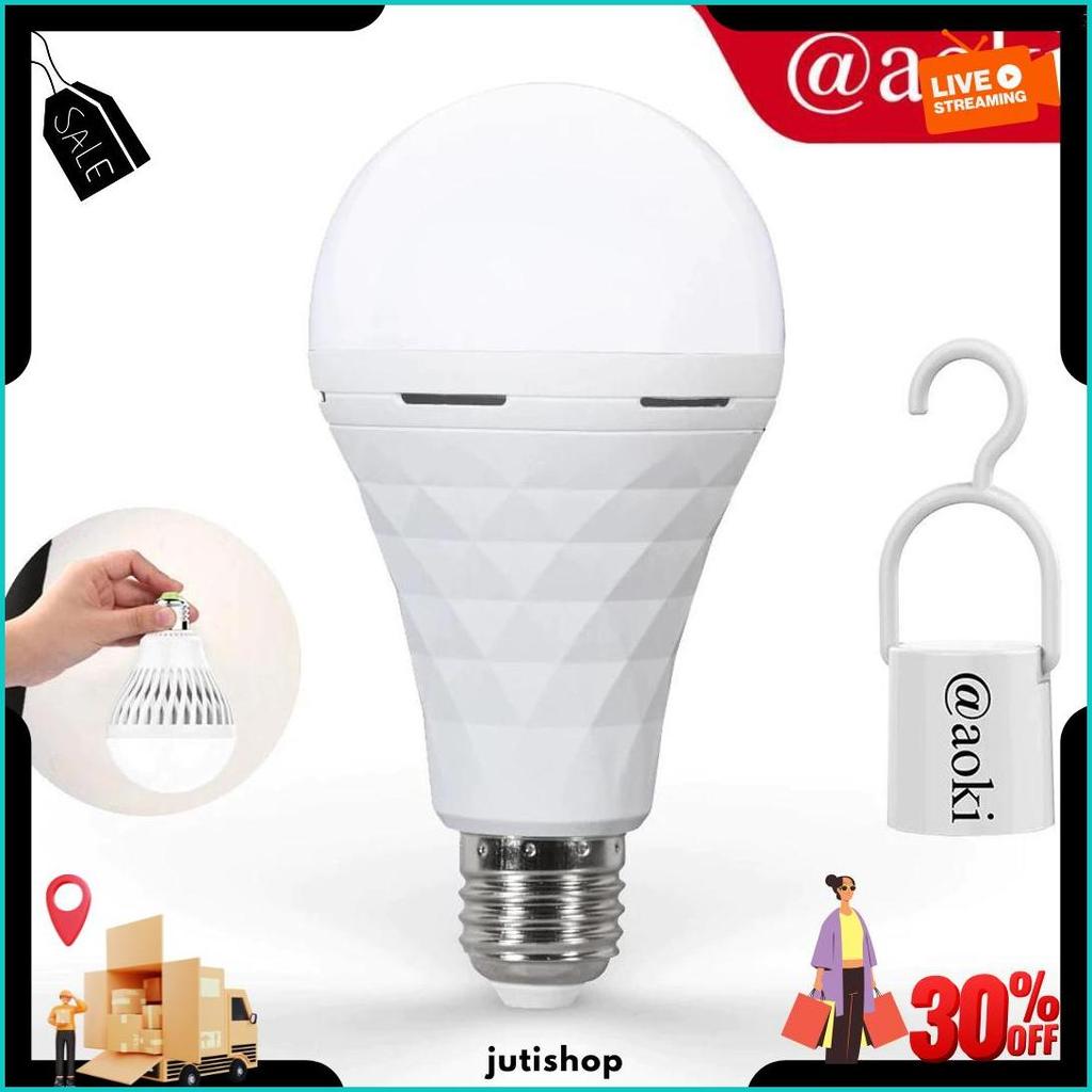 Aoki Lampu Bohlam Led Ac/Dc New Crystal Darurat Emergency Lamp Harga Promo