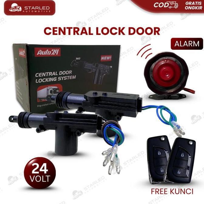 Central Lock Dan Alarm Mobil Central Lock Door Komplit Pengunci Dan Remot 24Volt