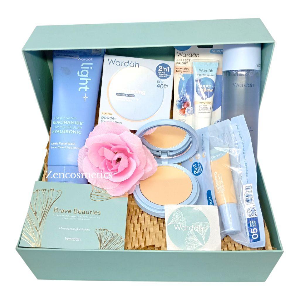 Paket Seserahan Wardah Murah/ Paket Kosmetik Wardah Hantaran Nikah Komplit