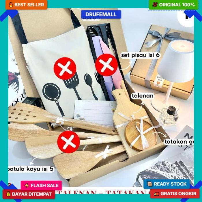 Hampers Cooking Set - Hampers Wedding - Hadiah Hari Ibu - Hadiah Pernikahan - Hampers Alat Masak - K