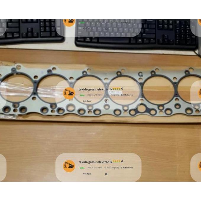 Packing Head Gasket Head 6Bg1T 6Bg1 6Bg Zaxis 200 Asli Genuine Murah