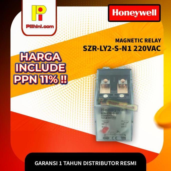 HONEYWELL SZR-LY2-S-N1 220VAC POWER RELAY RDM