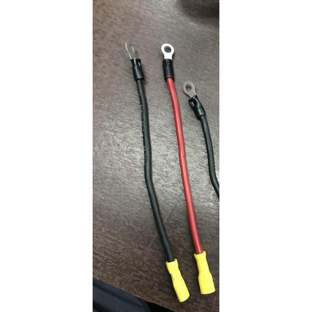Kabel Sambungan Aki Ups Ring 10 to Skun Female kabel 6mm 50cm