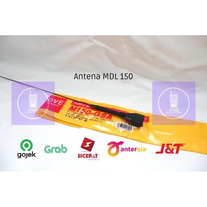 TERLARIS ANTENA RHT MOBIL M150 GSA VHF M 150 GSA WARNA HITAM