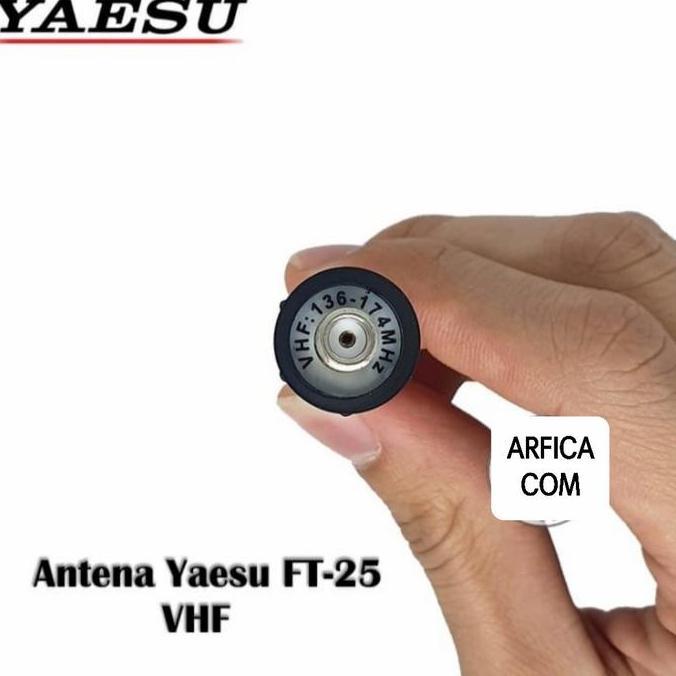 TERLARIS ANTENA HT YAESU FT-25 VHF SINGEL BAND ORINAL YAESU FT 25 FT25 ANTENA