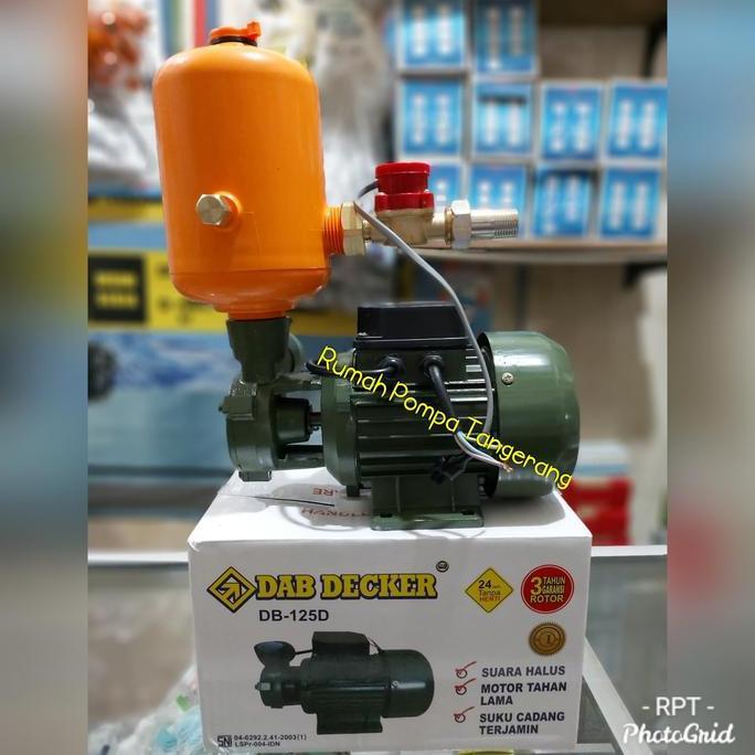 POMPA AIR POMPA DORONG POMPA BOOSTER DABDEKER 125 WATT PROMO