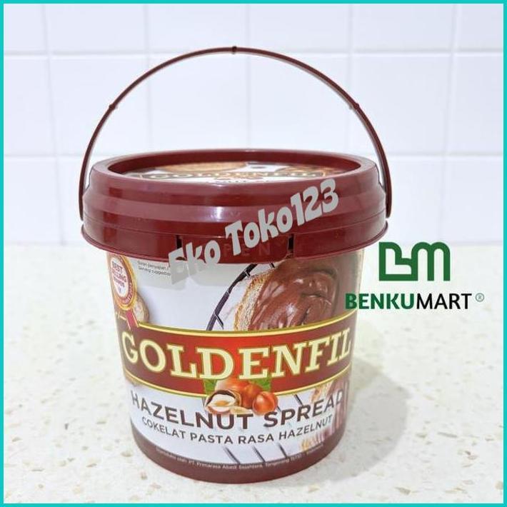 Goldenfil Hazelnut Spread 1 Kg | Selai Hazelnut Spread Goldenfil