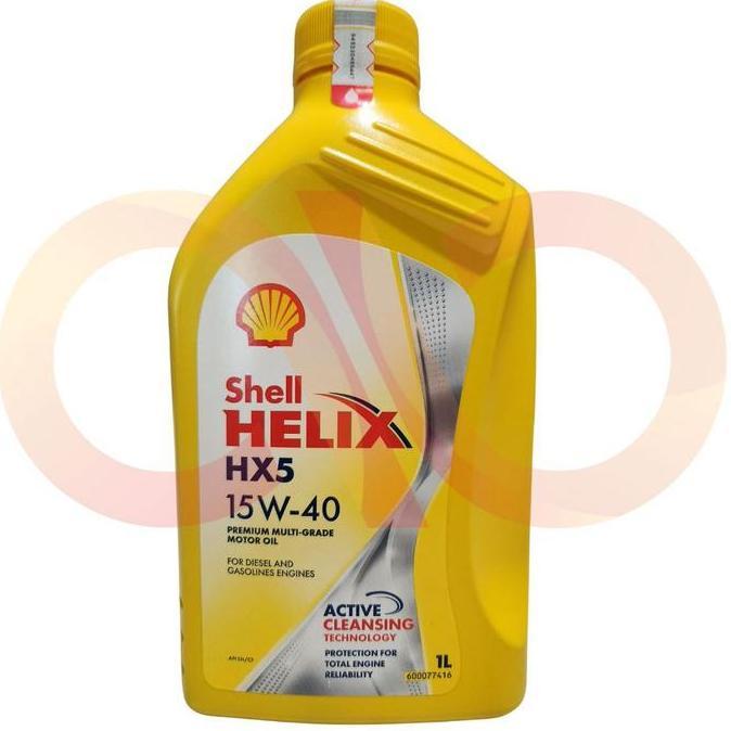 Shell | Oli Mobil Helix HX5 15W-40 1L