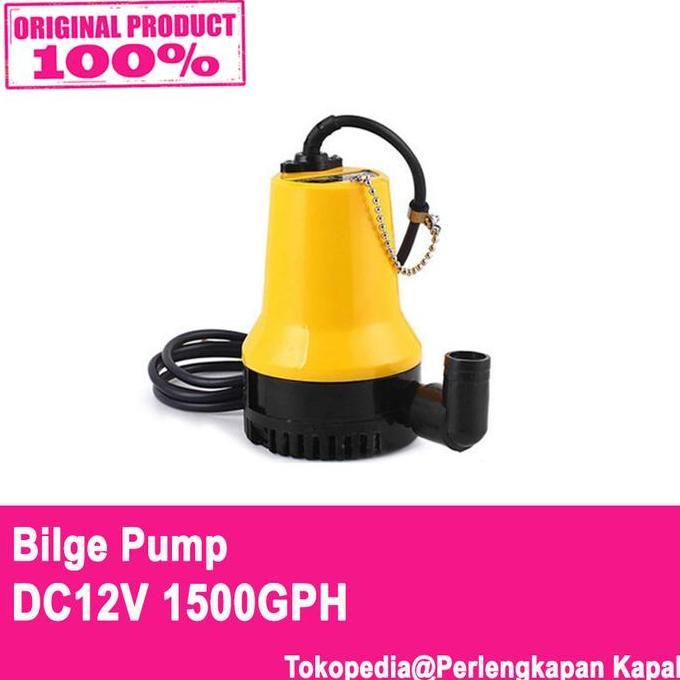 BILGE PUMP DC 1500GPH/ SUBMERSIBLE PUMP DC 1500GPH DISKON
