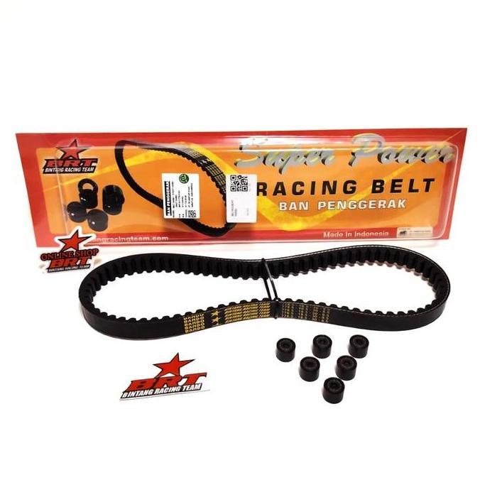 Paket Kirian 4 Vbelt Vanbelt Roller Brt Beat Scoopy Spacy Karbu Karburator