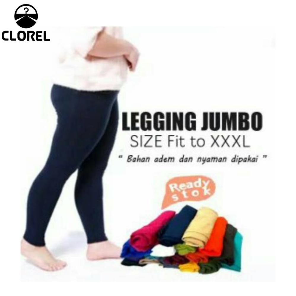100% AMAN Legging Wanita Jumbo Tebal Premium Celana Legging Jumbo Tebal Import Celana Legging Wanita