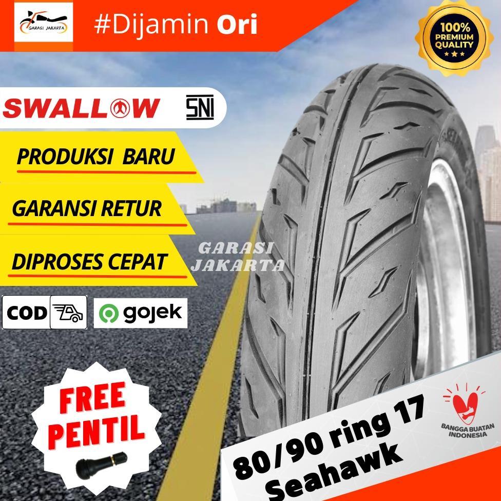 Ban luar motor ring 17 80 90 ban tubles swallow ring 17 80 90 ban motor bebek supra x 125