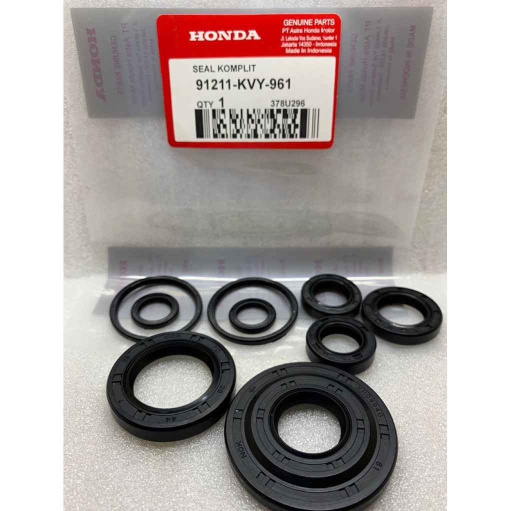 Seal komplit oil seal set  Beat karbu-Scoopy karbu-Spacy karbu 91211-KVY-961