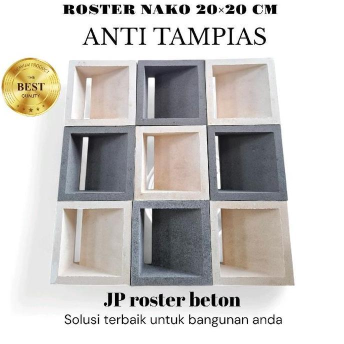 Roster beton | loster minimalis nako