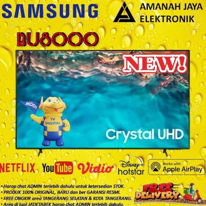 SAMSUNG LED 43BU8000 CRYSTAL UHD 4K 43 inch SMART TV UA43BU8000 BU8000
