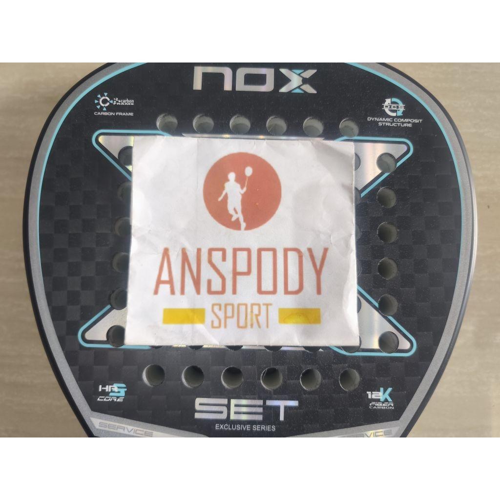 Raket Padel Nox / Paddle Nox Set 12K Full Carbon Nk 08