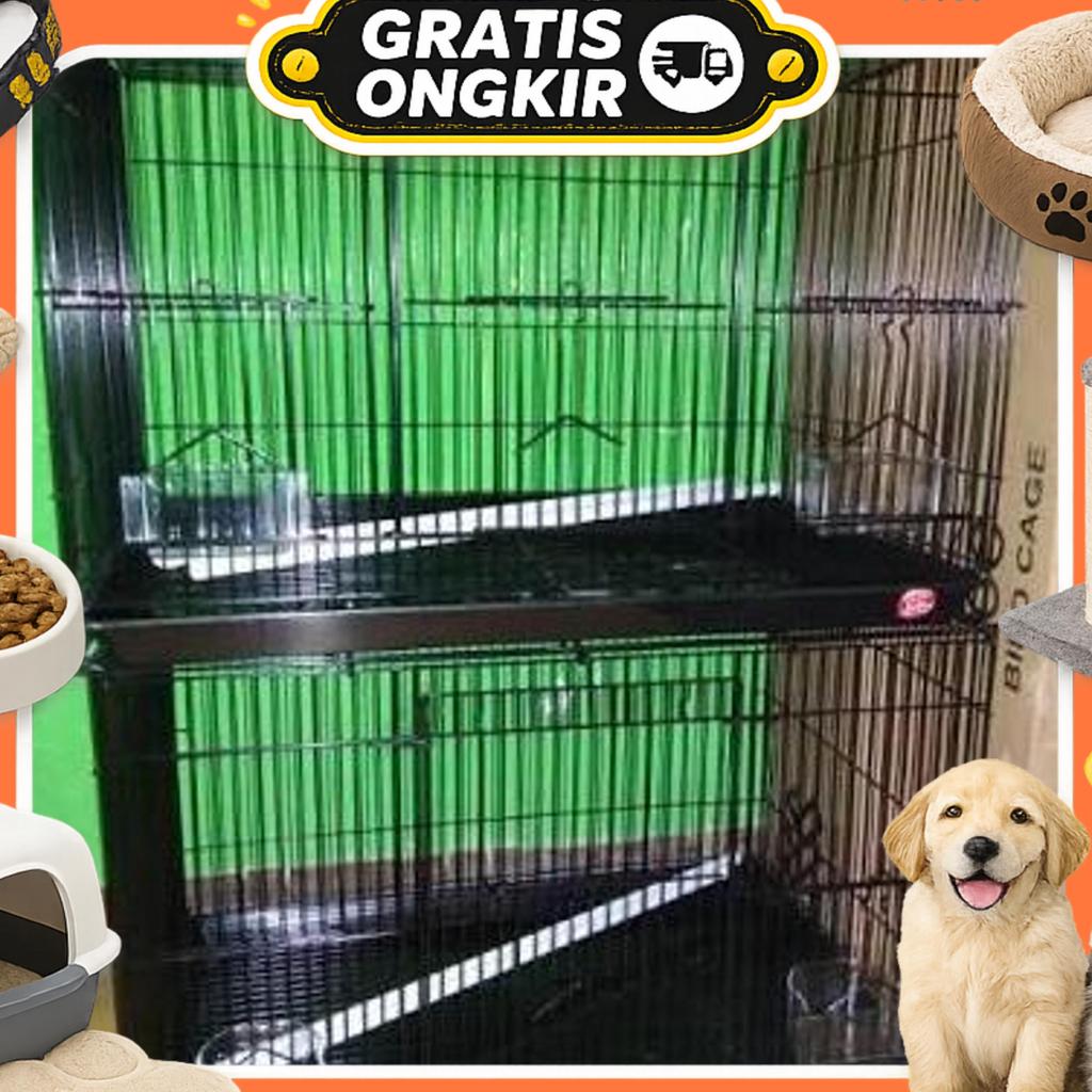 Kandang Kucing - Kandang Umbaran 60X40 - Kandang Battery