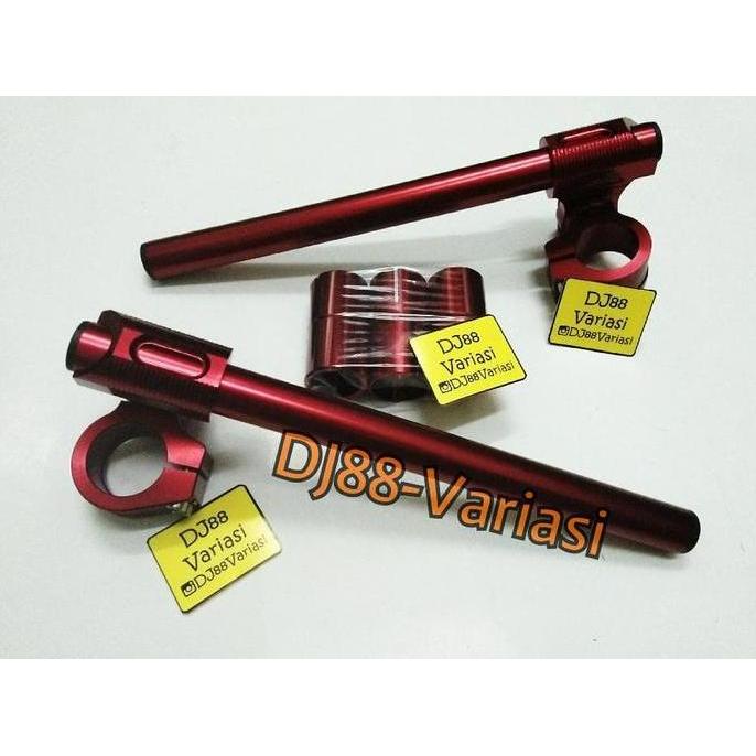 Stang jepit cnc rep nui satria fu adjustable 5 10 15 drajat