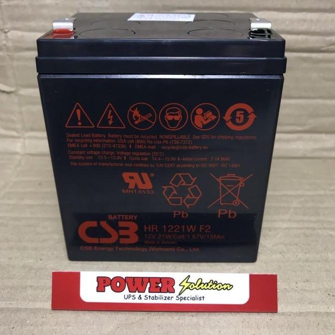 CSB HR1221W F2 / Battery CSB HR 1221W F2 / Battery Ups Apc CSB HR 1221