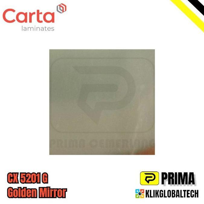 Carta Hpl Pattern Cx 5201 G Golden Mirror