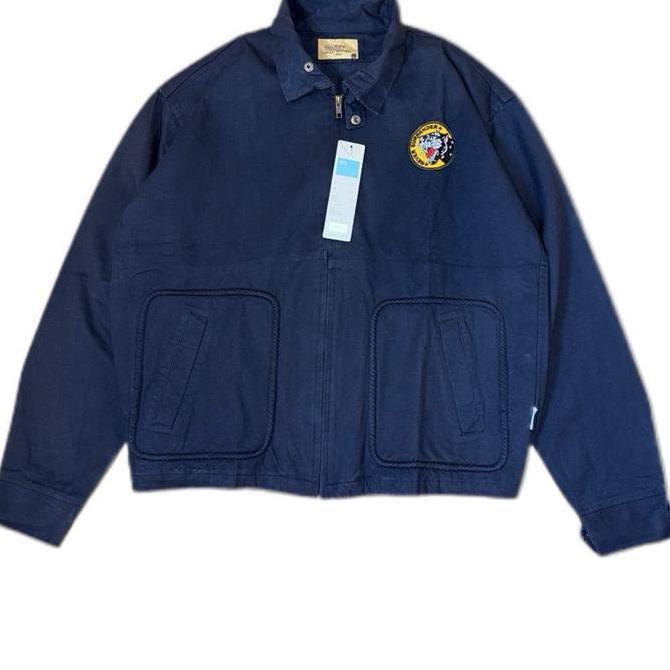 Naky House Vintage Work Jacket Cotton Twill Jaket Kantong