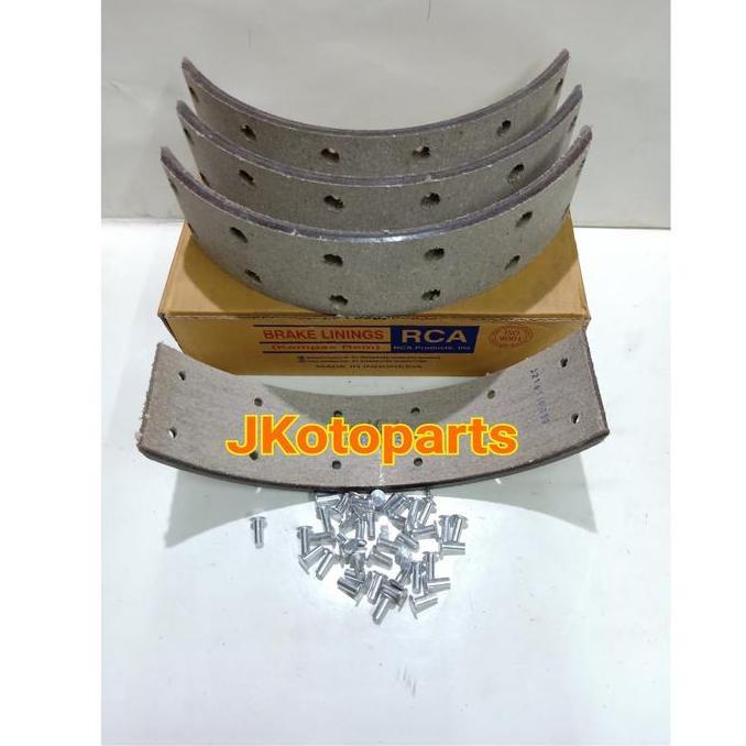 LINING KAMPAS REM BELAKANG DYNA RINO RCA READY STOCK