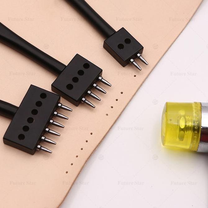 TERBARU - Alat Pembolong  Kulit Metal 3 in 1 Pelubang Kulit Plong Kulit Leathercraft Hole Punches To