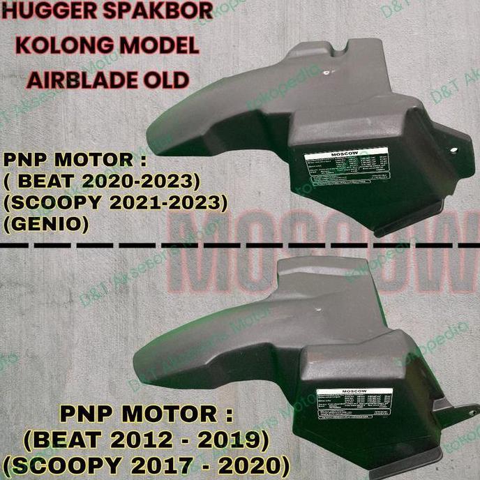 HUGGER SPAKBOR KOLONG UNTUK BEAT 2012--2023, SCOOPY 2017-2023, GENIO MURAH