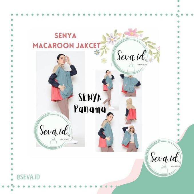 Senya Macaroon Jacket Series Defect Minor Jaket Colorblocks Senya sale