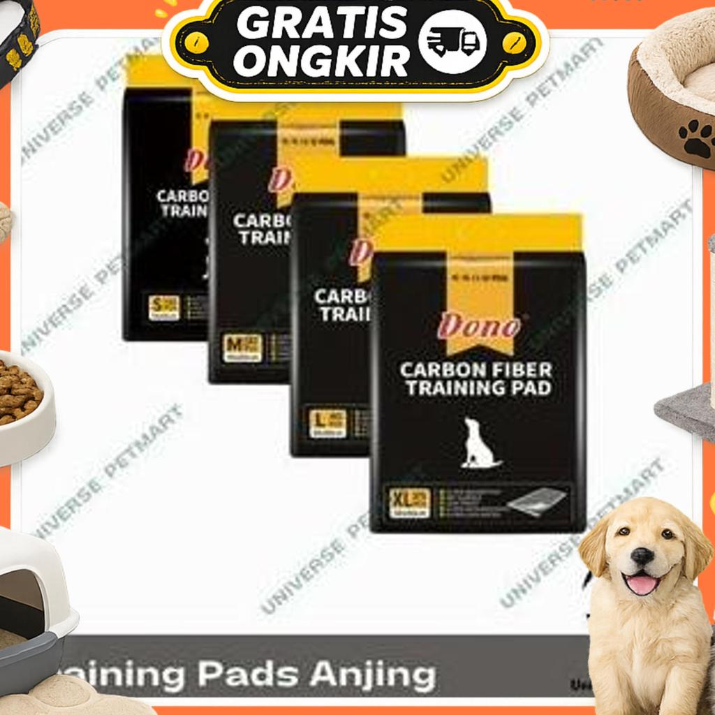 Training Pads Dono Carbon Fiber Dog - Underpad Anjing