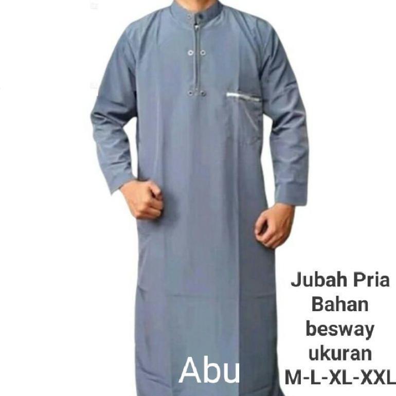 Hemat Gamis Pria Formal S-Xxl Bahan Tebal Ringan